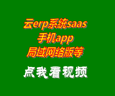 云erp系統(tǒng)局域網(wǎng)絡(luò)版saas模式服務(wù)手機app